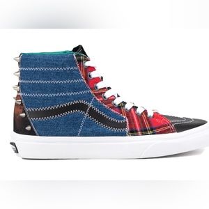 NWT VANS Sk8-Hi Tartan Daze size 7